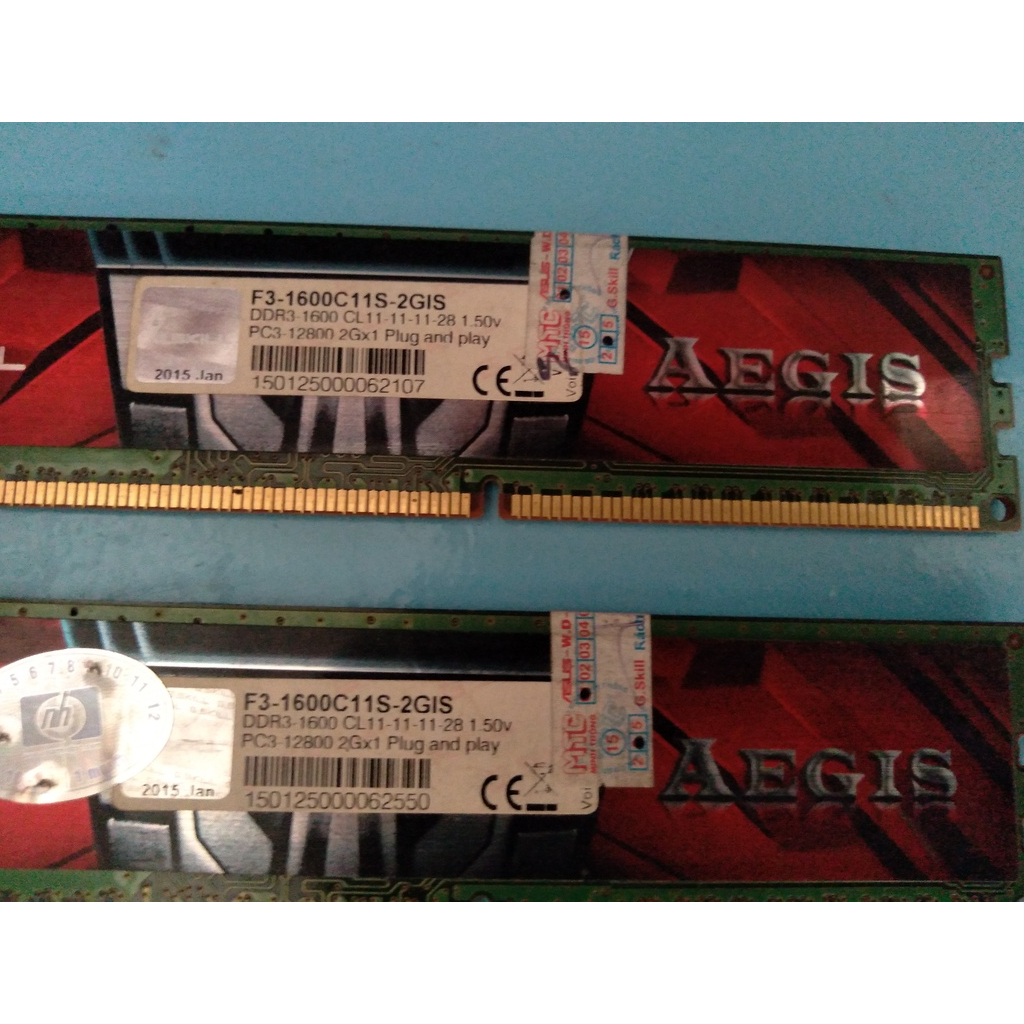 RAM DDR3 4G/8G/16G bus1600Mhz cho máy tính bàn hiệu Kingston/ADATA/Samsung