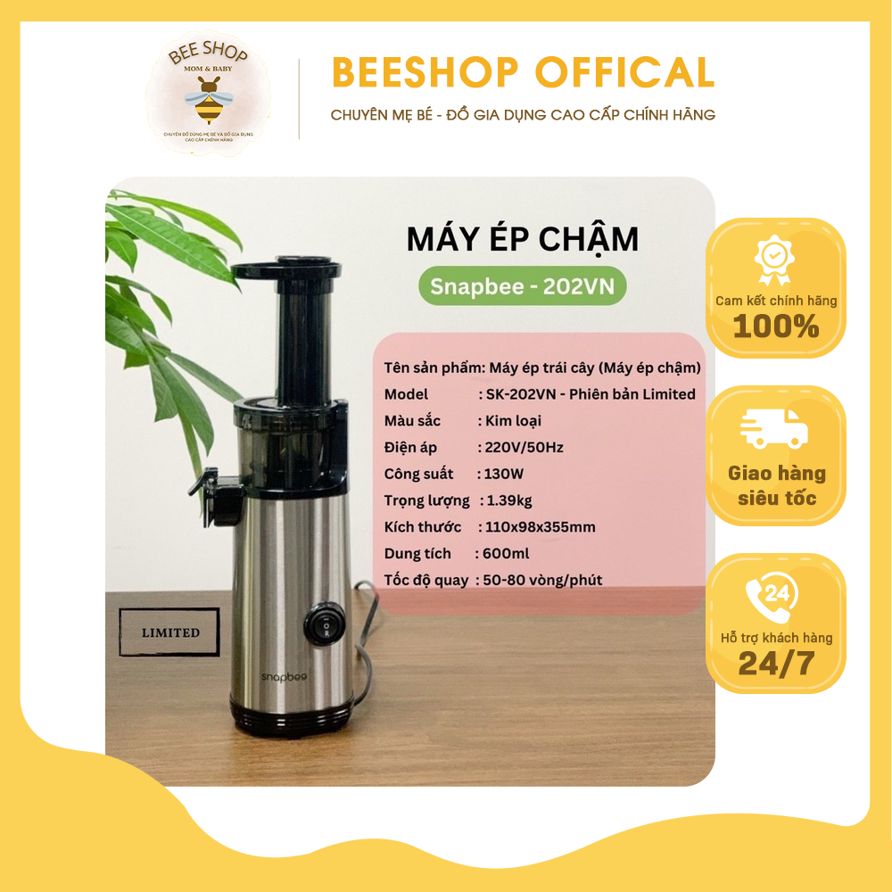 Máy ép chậm SnapBee SK-202VN