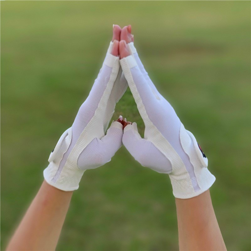 Găng tay golf nữ MALBON thoáng khí - găng tay golf nữ hở ngón