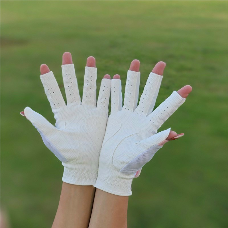 Găng tay golf nữ MALBON thoáng khí - găng tay golf nữ hở ngón