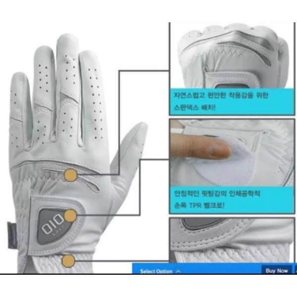 GĂNG TAY GOLF OIO CHẤT LIỆU DA CỪU MỀM MẠI PĐ GOLF SHOP