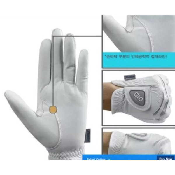 GĂNG TAY GOLF OIO CHẤT LIỆU DA CỪU MỀM MẠI PĐ GOLF SHOP