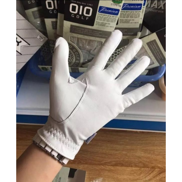 GĂNG TAY GOLF OIO CHẤT LIỆU DA CỪU MỀM MẠI PĐ GOLF SHOP