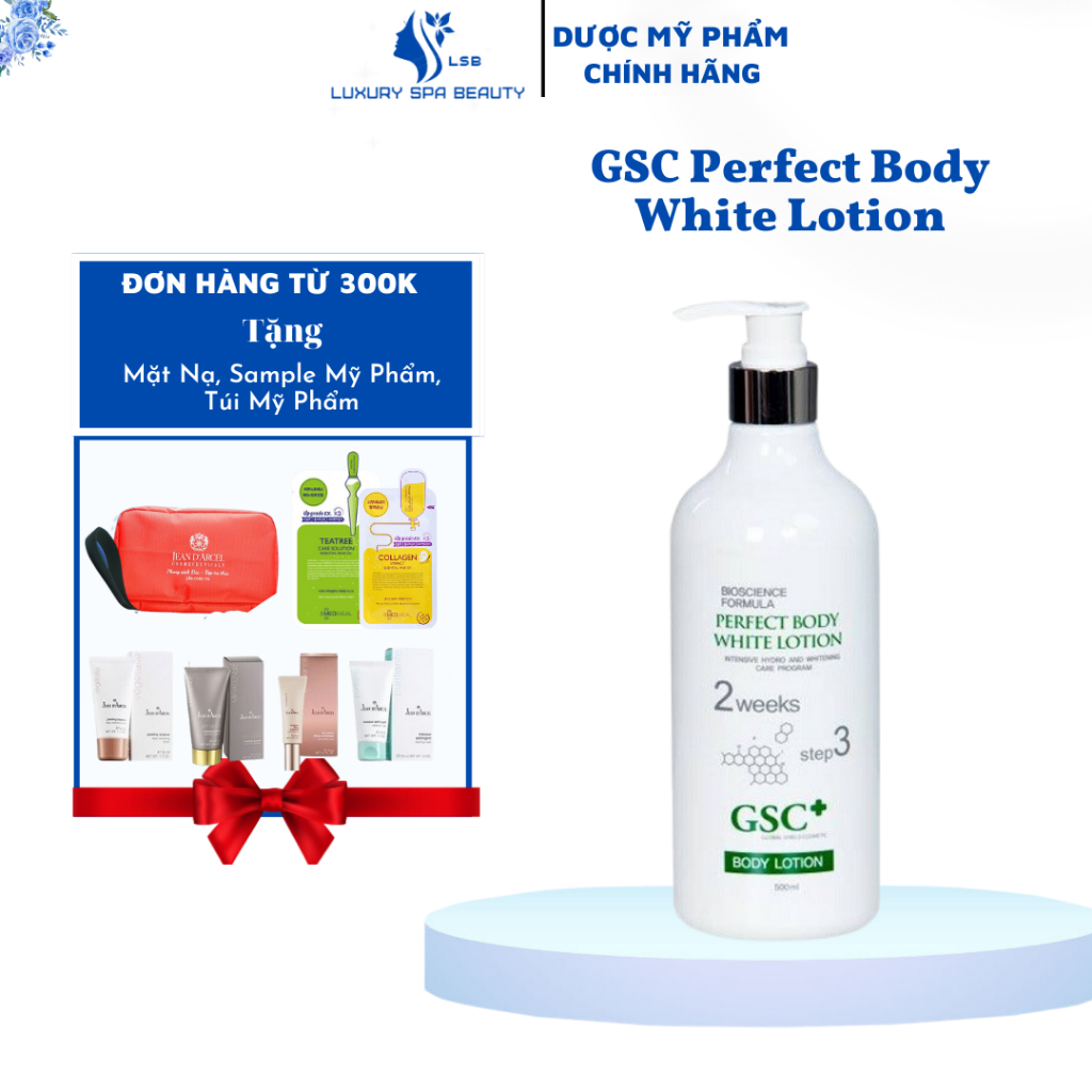 Kem Dưỡng Trắng Toàn Thân GSC Perfect Body White Lotion