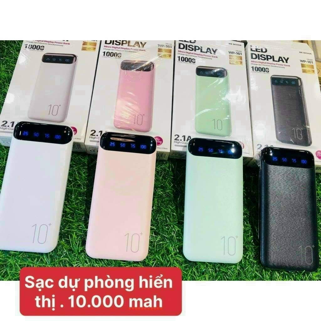 Pin sạc dự phòng ÔNG GIÁO chính hãng WK 10000mAh