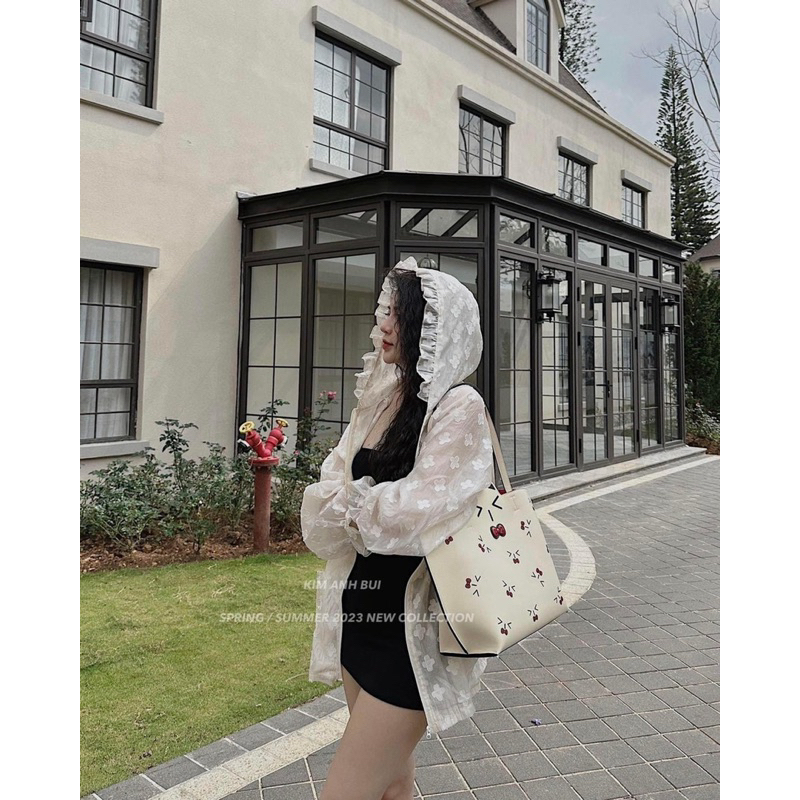 Áo Khoác Tơ Bèo G.u.cc.ii Kim Anh Bùi