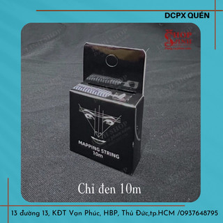Chỉ than hoạt tính đo vẽ lông mày cuộn 10m, chỉ vẽ lông mày