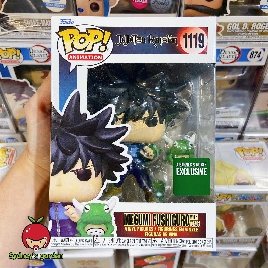 Mô hình Funko Pop JUJUTSU KAISEN - MEGUMI WITH TOADS