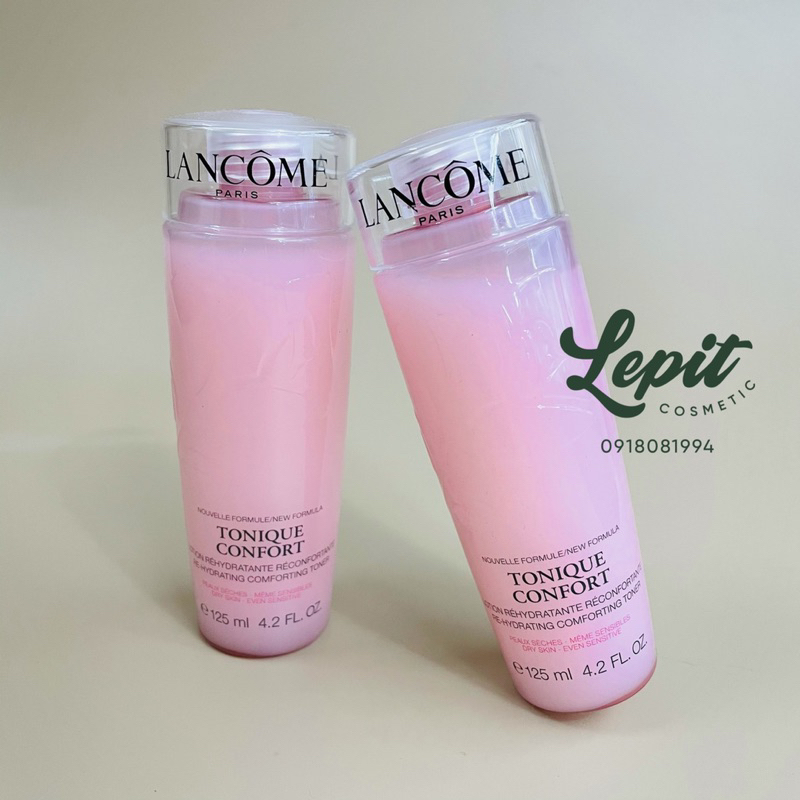 [Mẫu Mới] Nước hoa hồng cấp ẩm cho da Lancome Tonique Confort Toner 125ml - Lepit Cosmetic