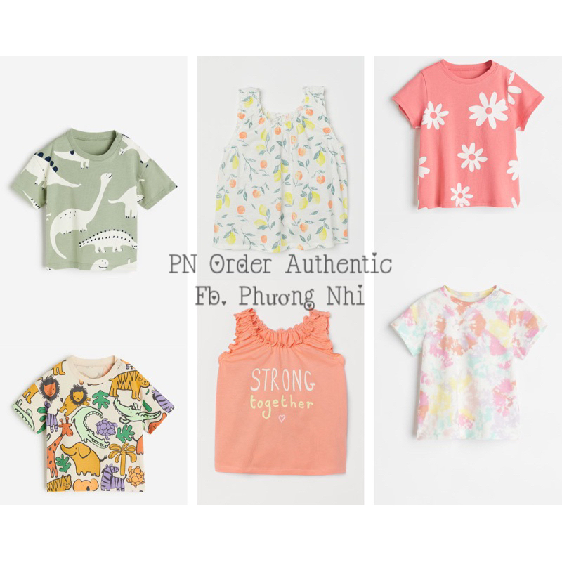 Áo HM auth (size 4m-4y)