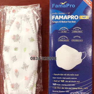 Khẩu trang 4D Famapro