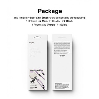 Dây Đeo Ringke Holder Link Strap - Clear