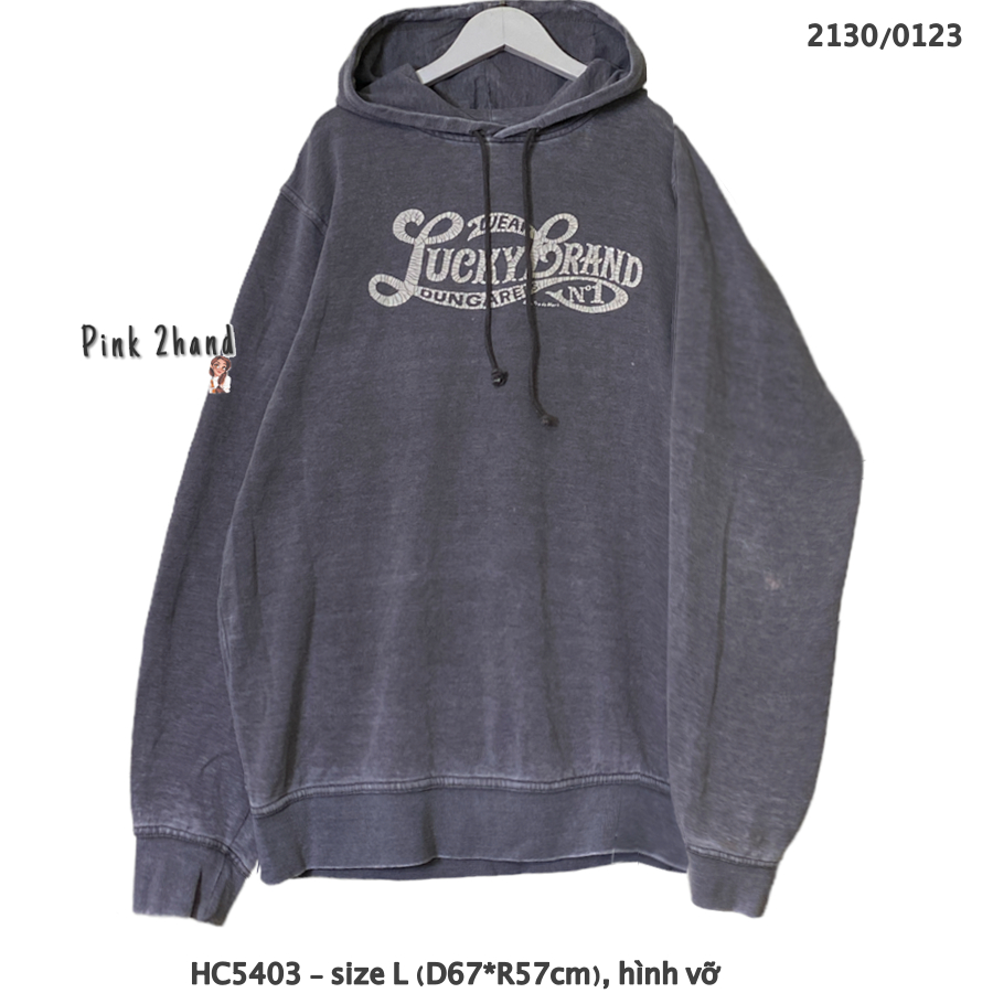 Áo Hoodie 2hand nhập Mỹ Oversize nữ, nam, chất dày, size lớn, form bồng - 040922-1