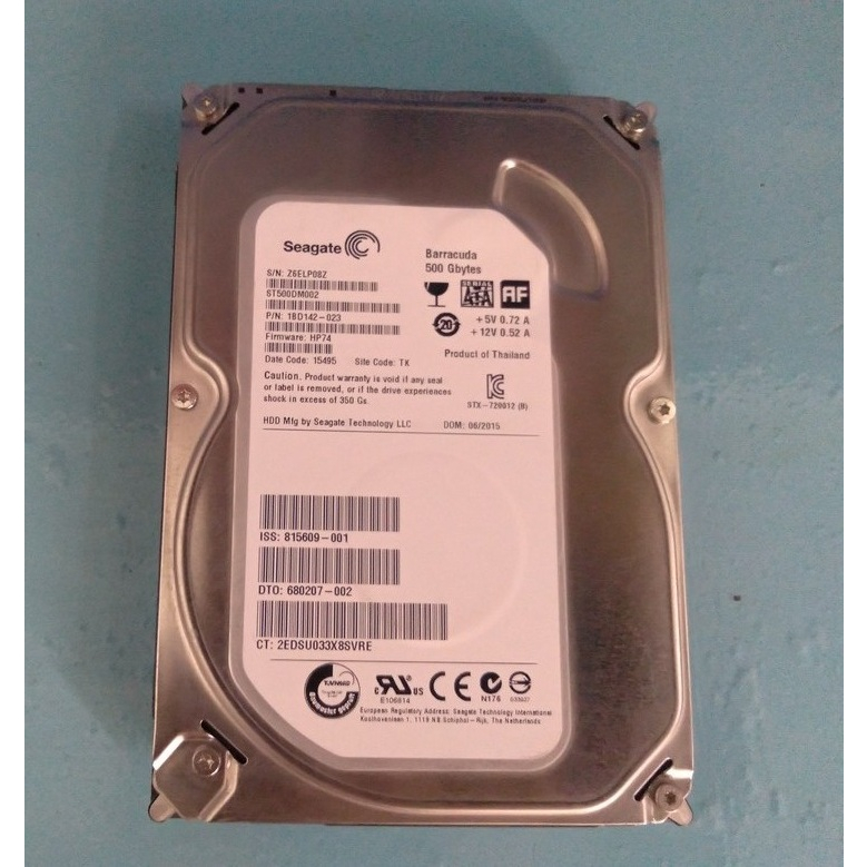 Ổ cứng 3.5" Seagate cho máy bàn