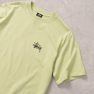 Stussy Basic Tee Sage, Áo Phông Stussy | Gladlyfam