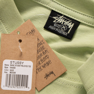Stussy Basic Tee Sage, Áo Phông Stussy | Gladlyfam