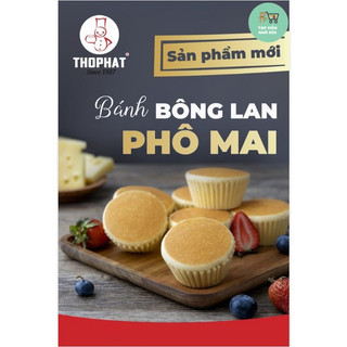 [Chỉ giao hỏa tốc] Bánh Bông Lan Phô Mai THỌ PHÁT FOOD 90g