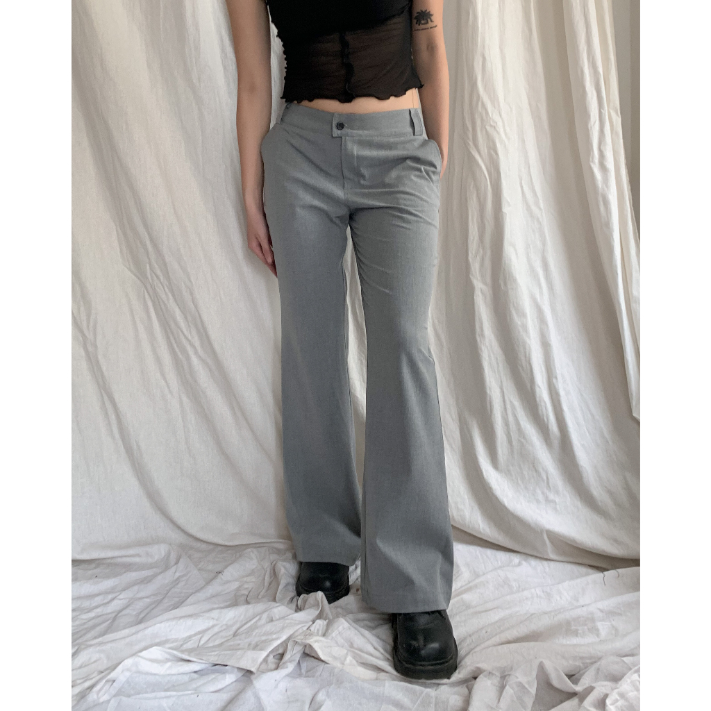 Quần cạp trễ ống loe - Comfy Pants