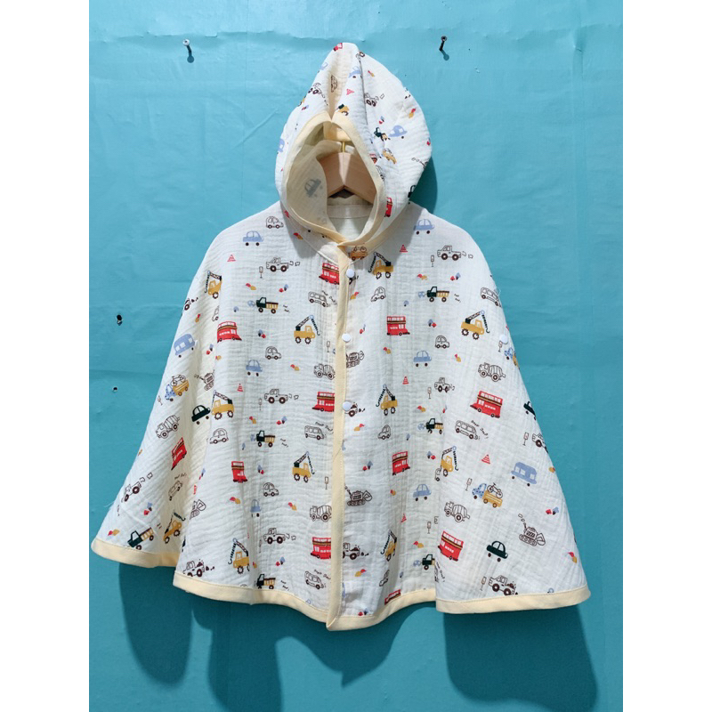 Áo choàng xô muslin cao cấp cho bé