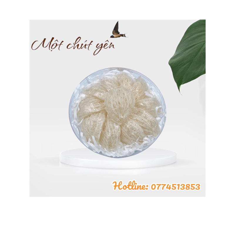 Tách lẻ 1 tổ Yến tinh chế sợi dài yến sào Khánh hòa loại 1, hàng thật giá tốt, kèm tặng đồ chưng