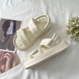 Giày Sandal Nữ PongShoes 2 quai ngang- FULL BOX- Mã 1562