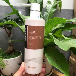 Keratin maca karseell dạng gel phục hồi tóc hư nát trước khi uốn duỗi nhuộm 500ml_ssks