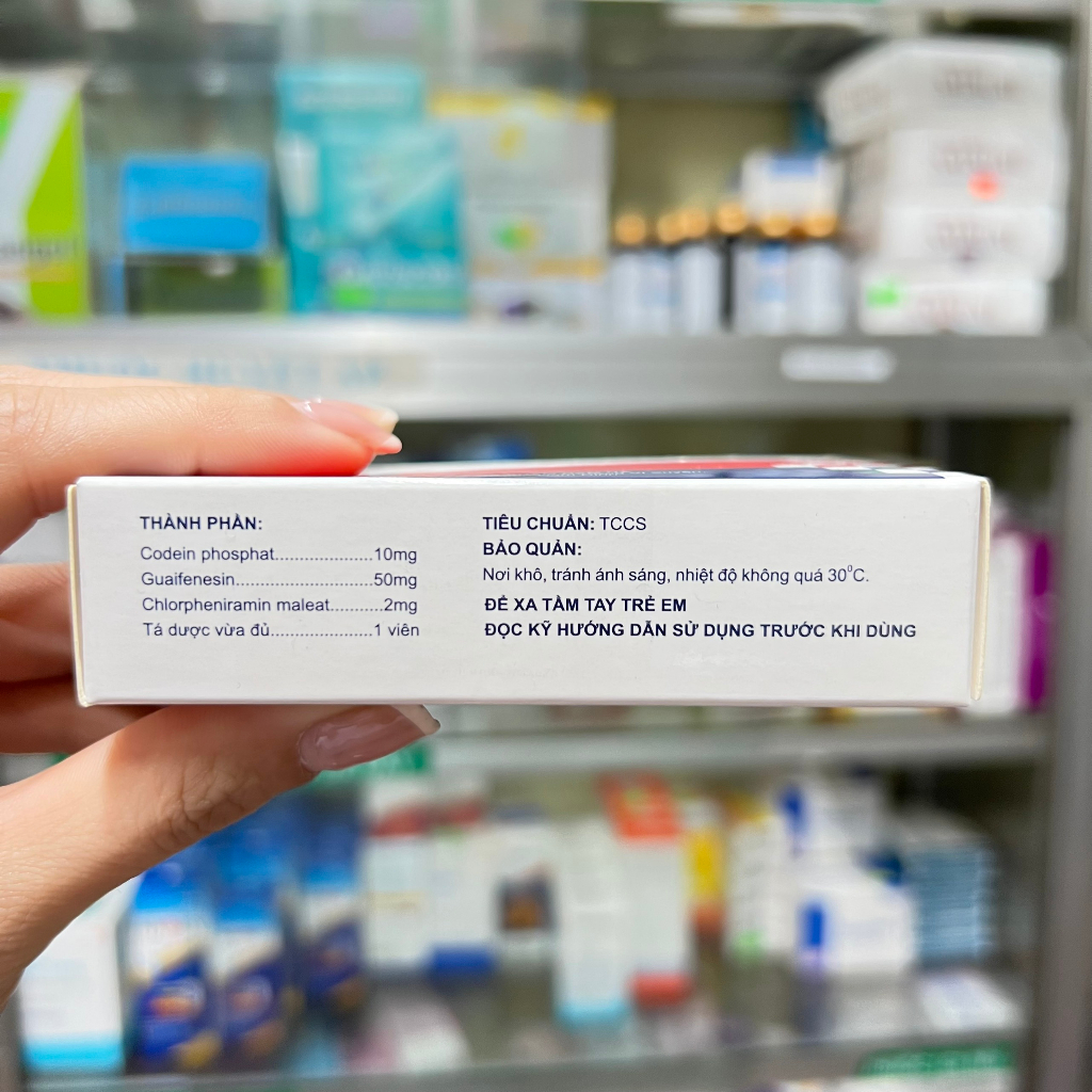 Codeforte Nam Hà hỗ trợ ho khan 2 vỉ x 10 viên