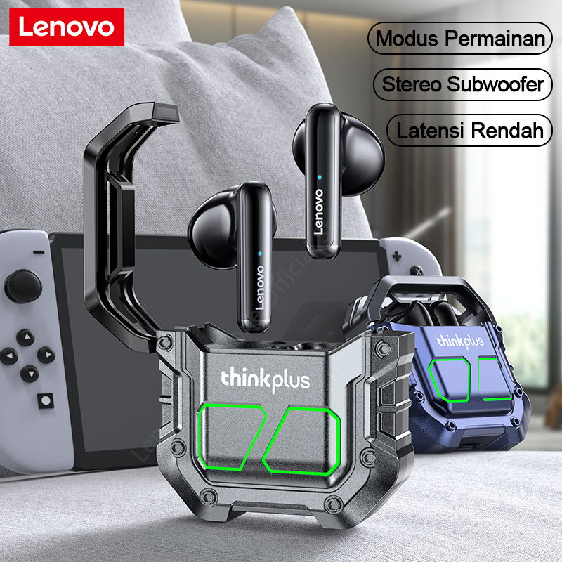 Tai nghe chơi game nhét tai Thinkplus x Lenovo XT81 không dây Bluetooth 5.3 độ trễ thấp với âm thanh nổi HD có micro
