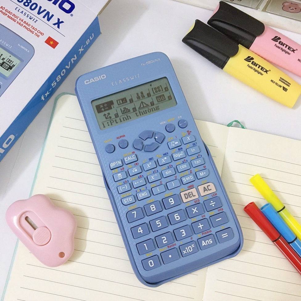 Máy Tính FX-580VNX  Bảo Hành 06 Tháng - Hàng Nhập Khẩu Tiểu Thiên Yết