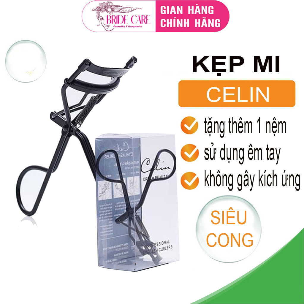 Bấm Mi Celin Chính Hãng Đệm Bằng Silicon Bấm Cực Thích Tặng Kèm 1 đệm BRIDE CARE