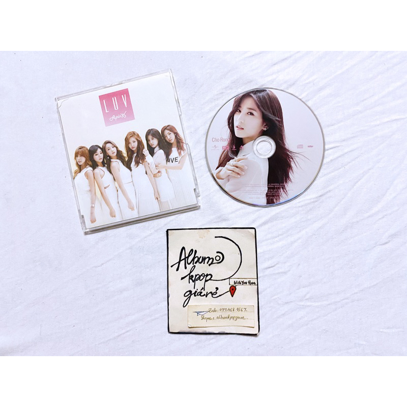 Apink album Nhật No no no đã khui seal, gồm Cd Eunji như hình