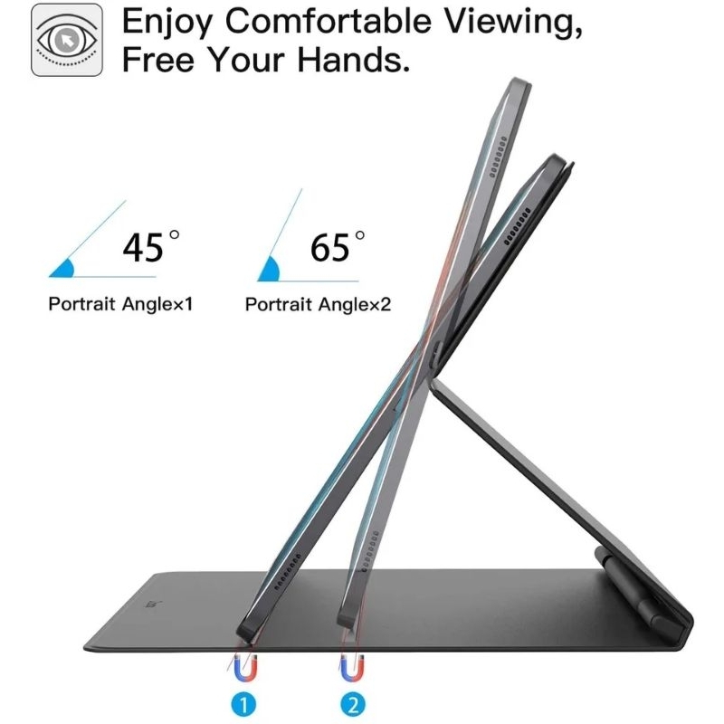 Bao da từ tính siêu mỏng Tab s7fe. s7plus. s8plus
