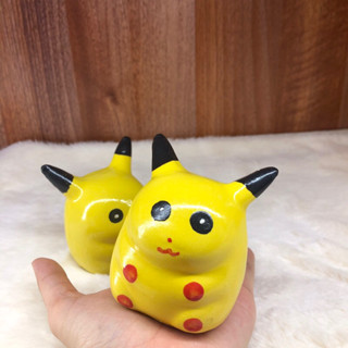 Heo đất tiết kiệm gốm sứ mẫu PiKachu mini size bé nhất