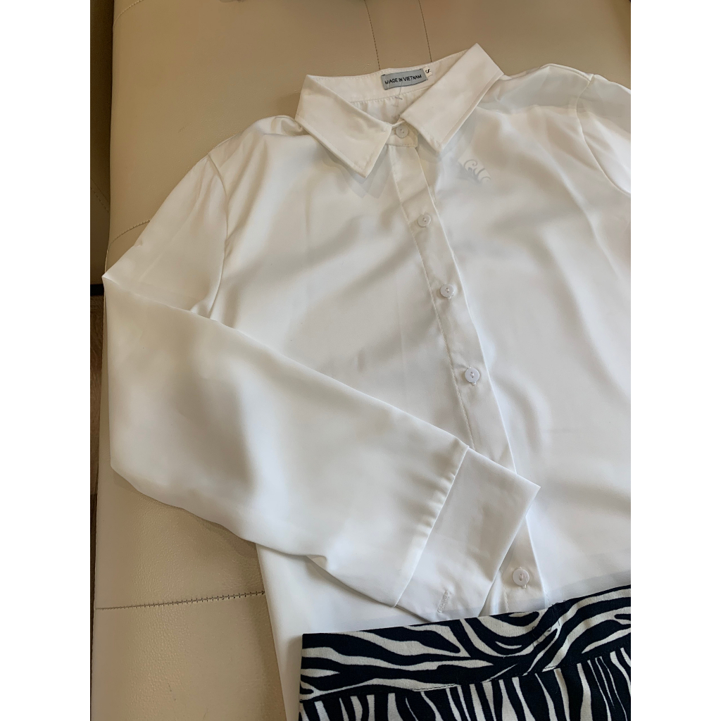 Set Áo Sơ Mi Michiha Fashion - Áo Sơ Mi Kèm Chân Váy Họa Tiết Vằn Cao Cấp Phong Cách Công Sở, Trẻ Trung Màu Đen