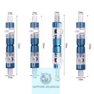 Van khóa nối nhanh ống nước - Double Tap