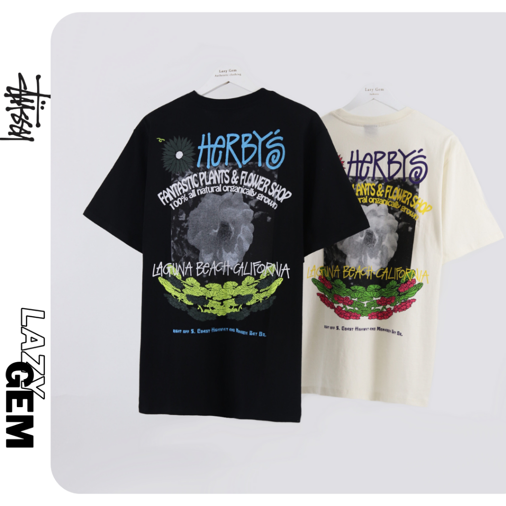 Áo Thun STUSSY Herby Dyed - Chính Hãng 100% Bao Check