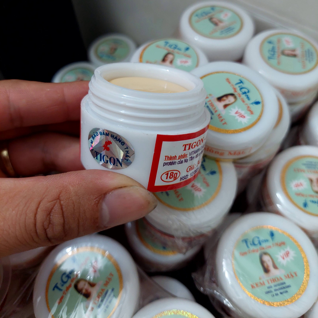 KEM DƯỠNG TRẮNG DA TIGON 18G