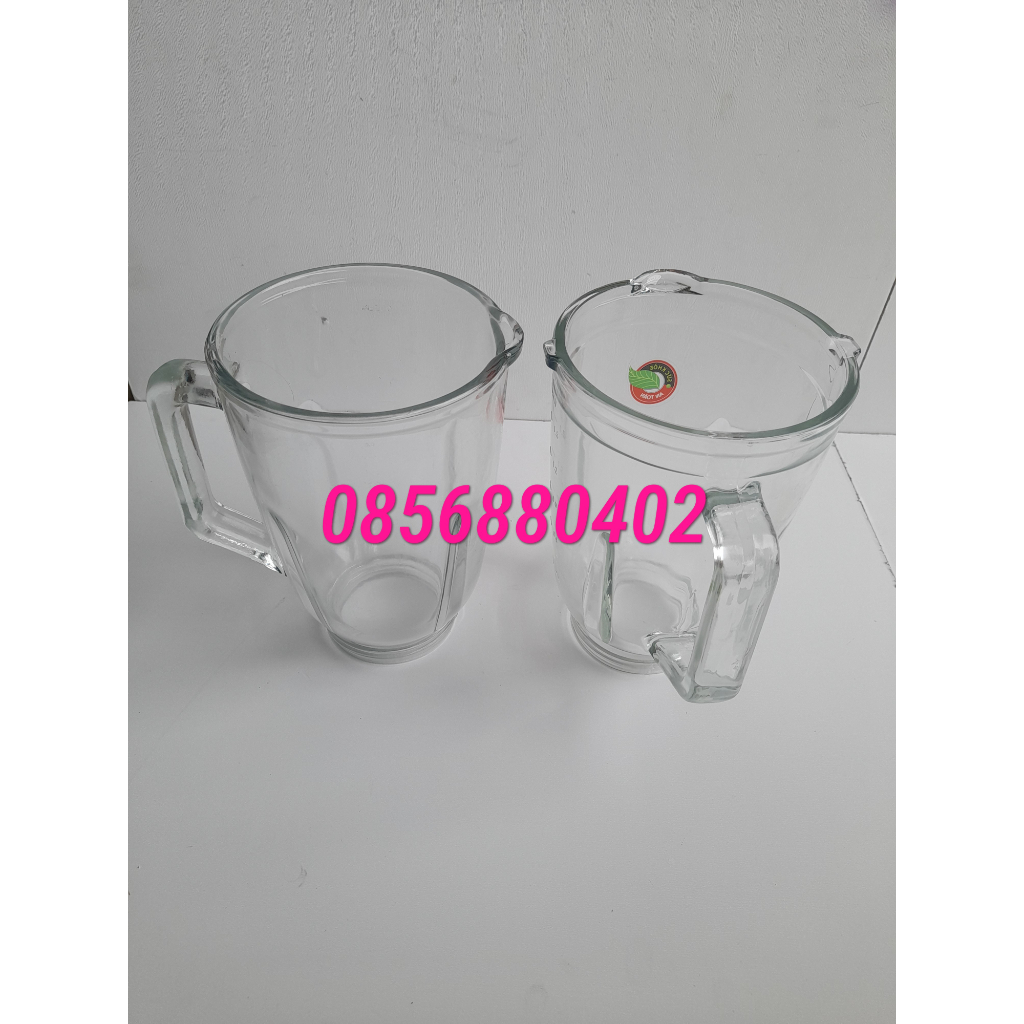 CỐI THỦY TINH 1,5l MÁY XAY SINH TỐ HAPPYCOOK , TIGER , MIYAKO