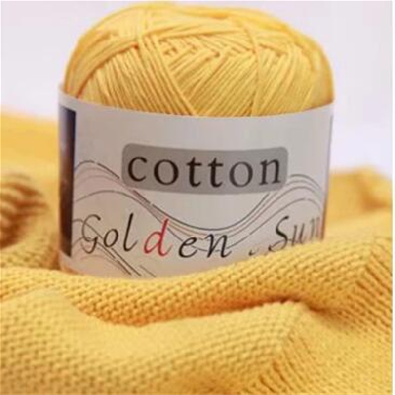 Cuộn Len Sợi 1mm Ladyco - Len Milk Cotton Golden Sun Sợi Nhỏ Dùng Để Đan Móc Áo Gồm 32 Màu
