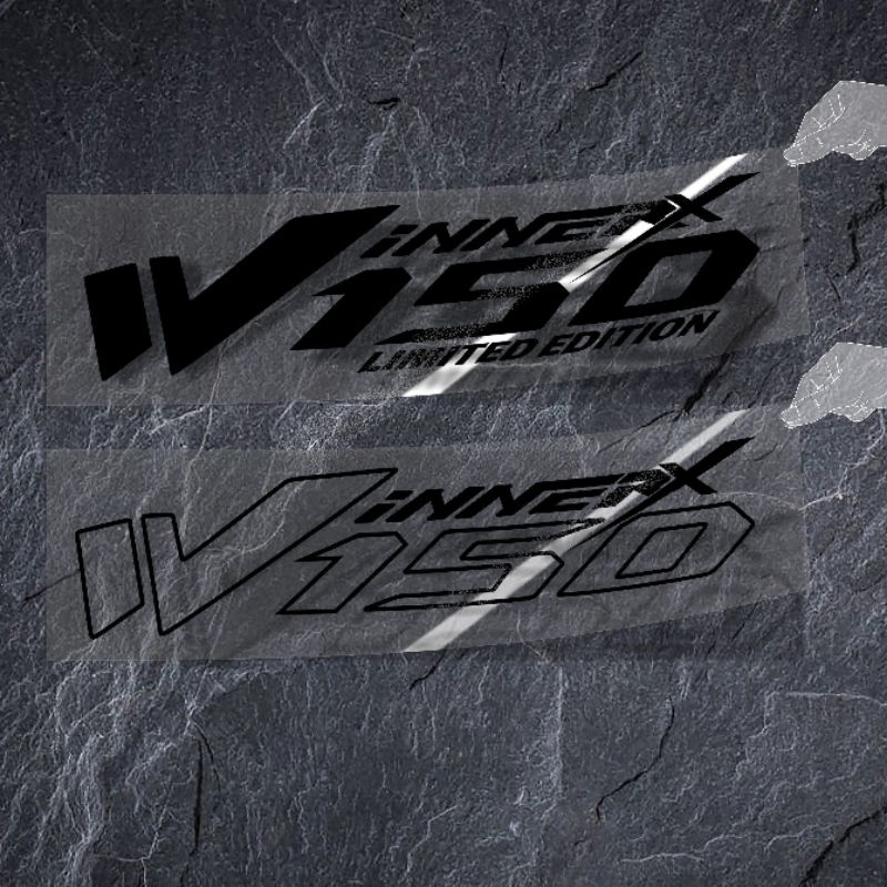 DECAL TEM XE TRANG TRÍ DÁN XE HONDA WWINNER - X-V3  PHONG CÁCH