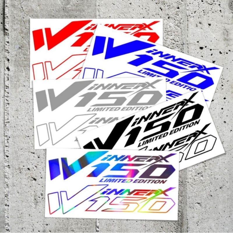 DECAL TEM XE TRANG TRÍ DÁN XE HONDA WWINNER - X-V3  PHONG CÁCH