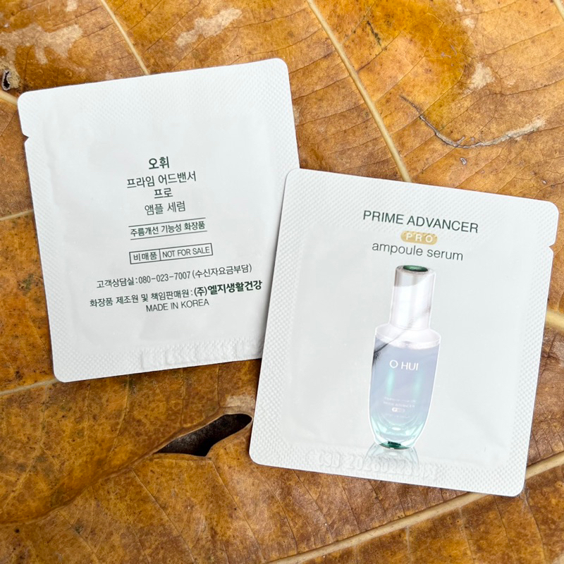 Gói tinh chất ngăn ngừa lão hóa OHUI Prime Advancer Pro Ampoule Serum 1ml date 2026