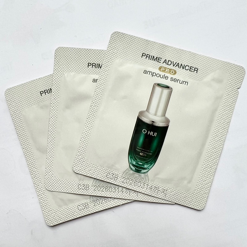 Gói tinh chất ngăn ngừa lão hóa OHUI Prime Advancer Pro Ampoule Serum 1ml date 2026