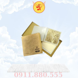 Miếng mặt nạ vàng lá 24k nguyên chất combo 100 miếng
