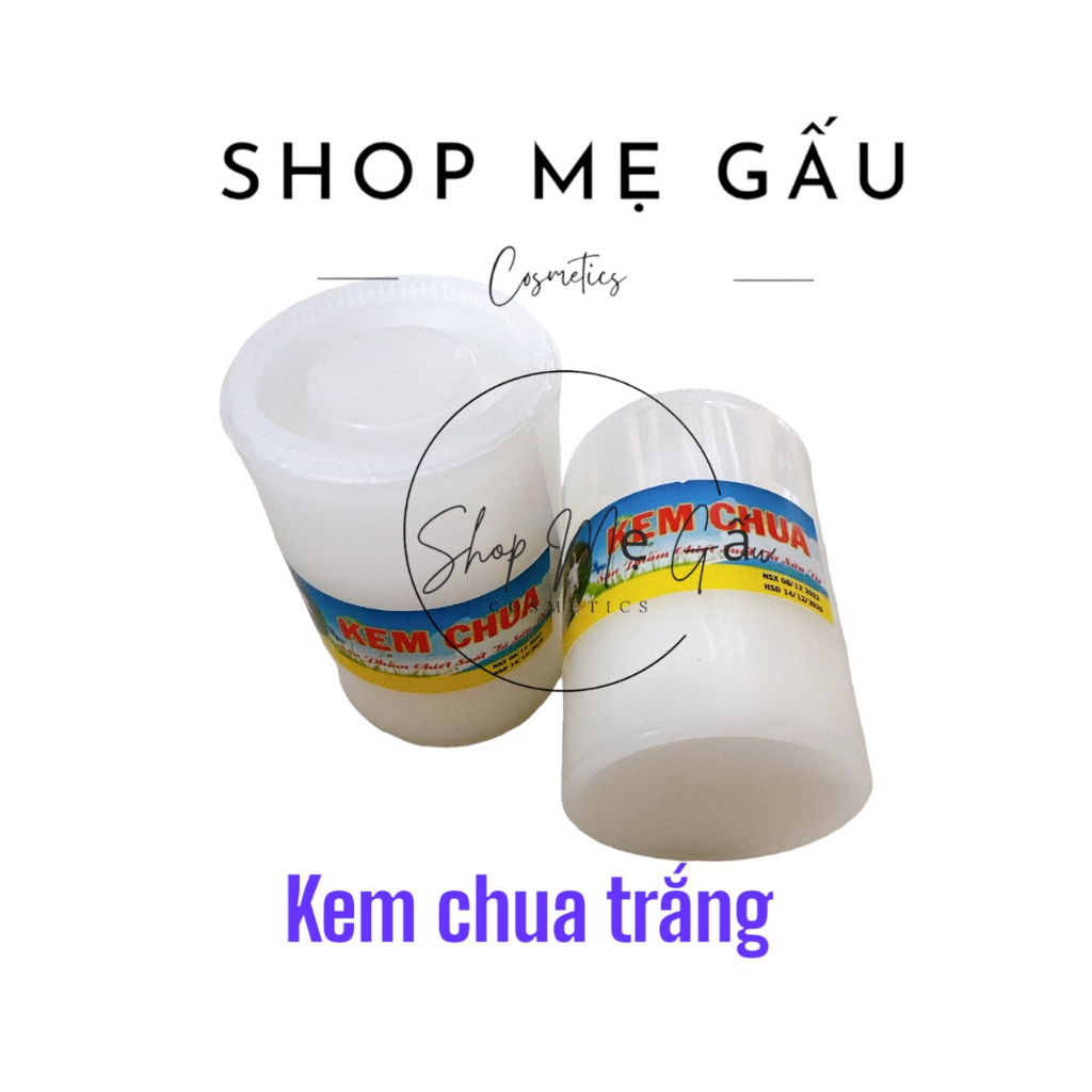 Lẻ 1 hũ kem chua trắng da