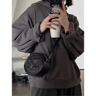 Túi xách nữ C.E.L.I.N.E cốp tròn nội địa trung size 18.