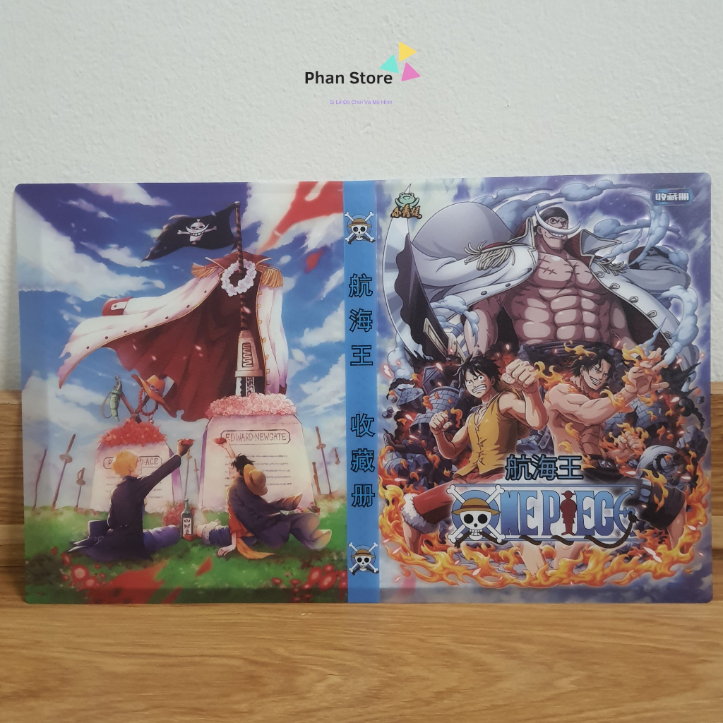 Album đựng thẻ bài One Piece đẹp - Sổ bảo quản thẻ bài