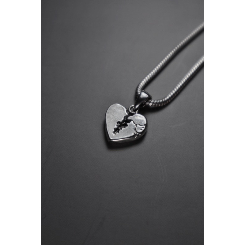 Mặt Dây Chuyền Bạc 925 Broken Heart