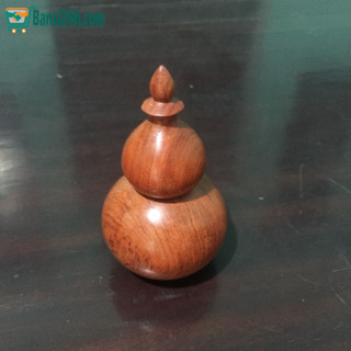 Lọ Tăm Hồ Lô Gỗ Bách Xanh , Gỗ Hương Cực Thơm