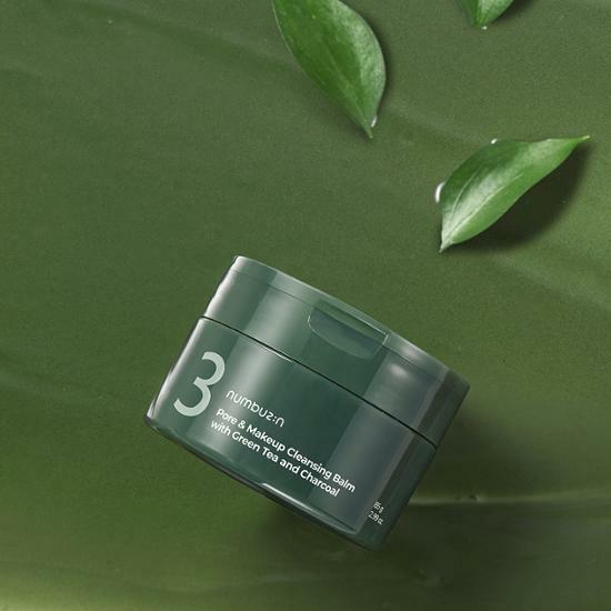 Sáp tẩy trang Numbuzin Pore & Makeup Cleansing balm with Green Tea and Charcoal
